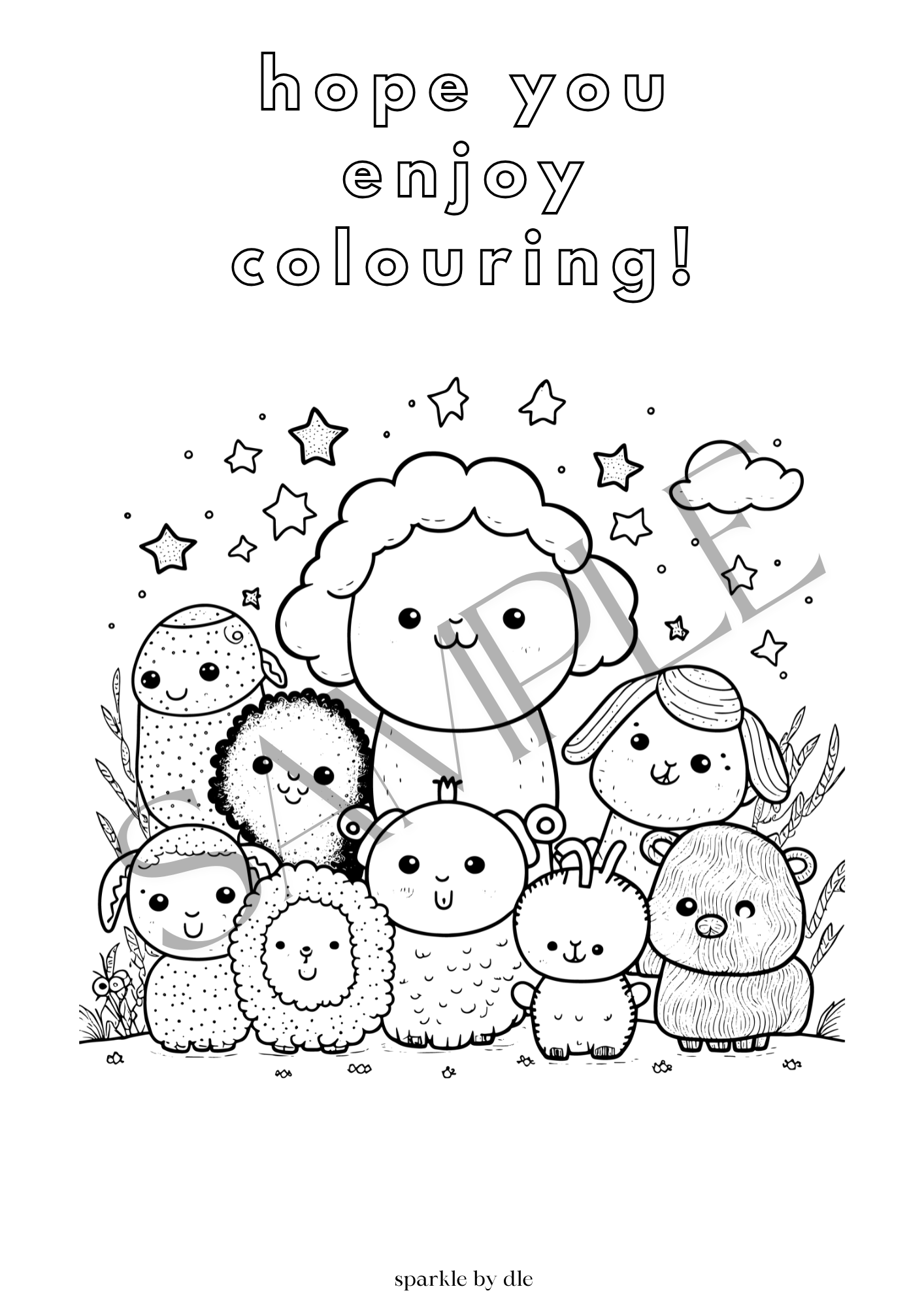 Farm House Colouring Book