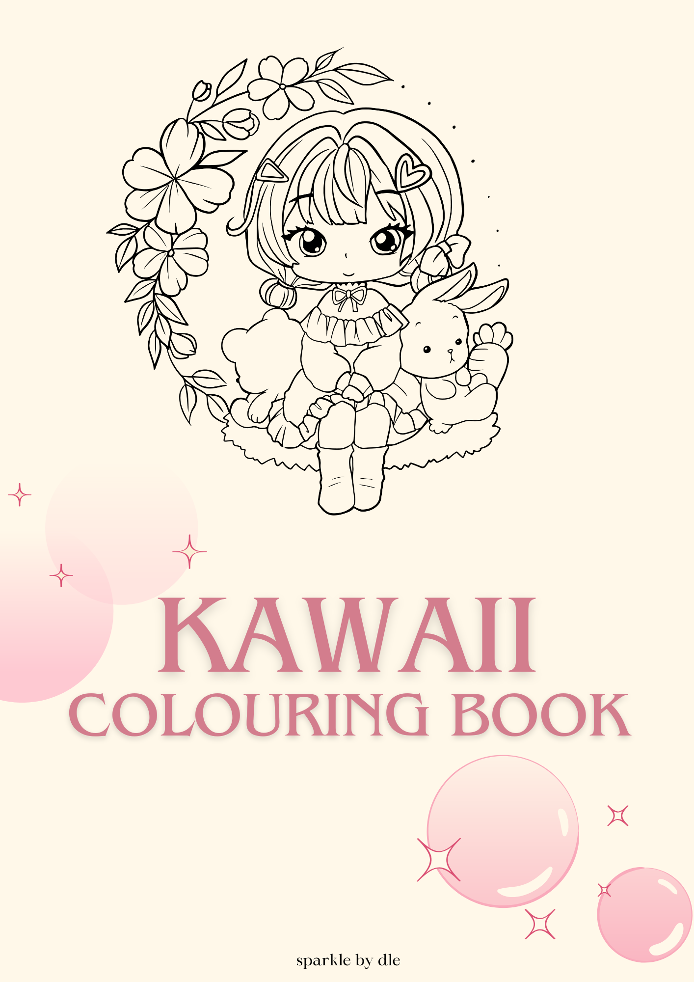 Kawaii Colouring Book