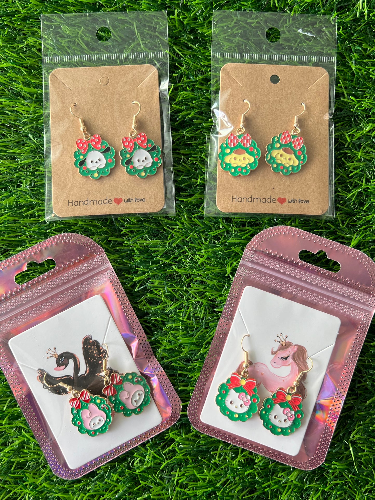 Sanrio Christmas Earrings